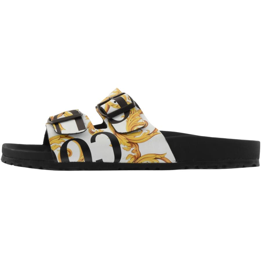 Alternative Image for ProductVersace Jeans Couture Logo Sliders White2